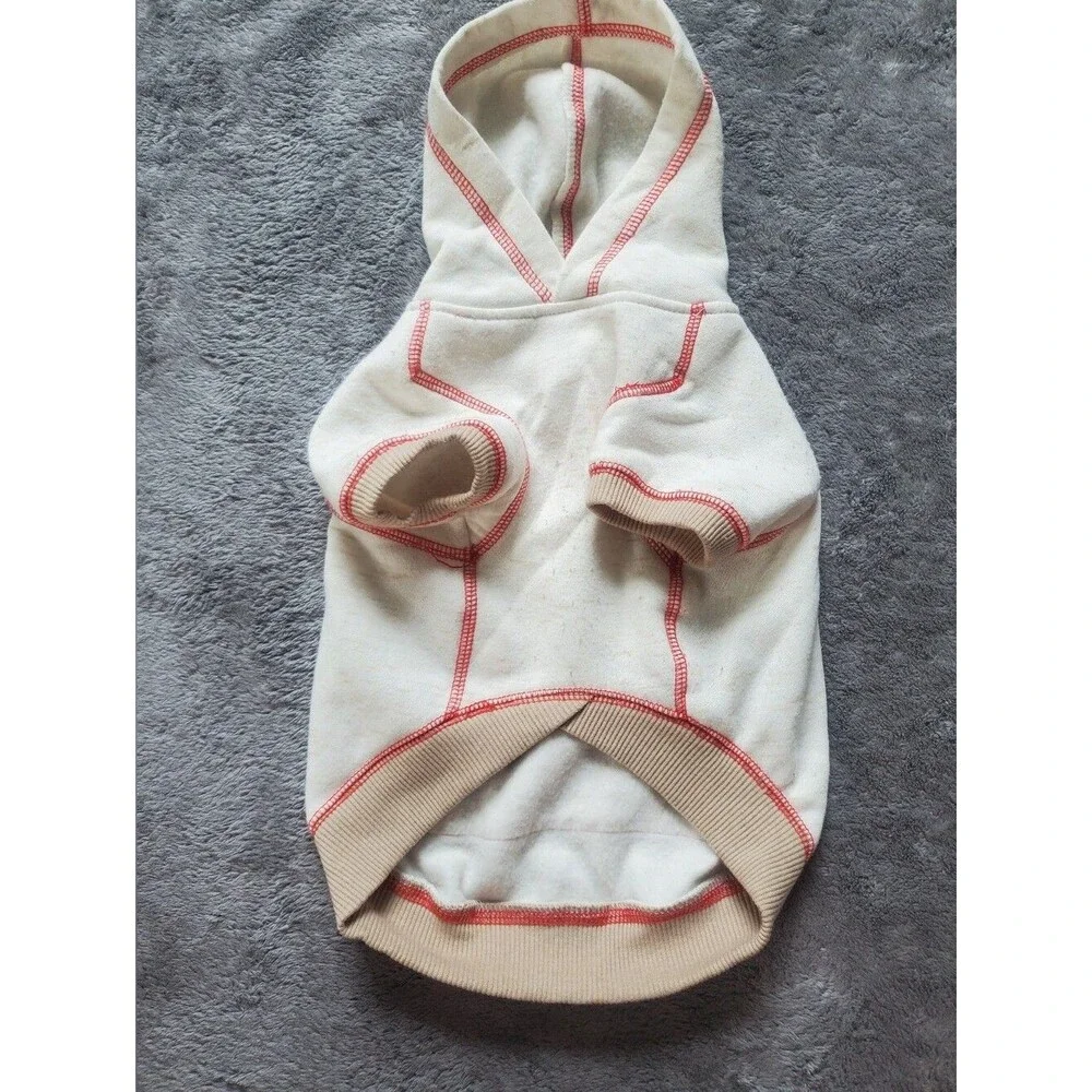 YOULY Heathered Hoodie for Dogs, Size M, Tan
